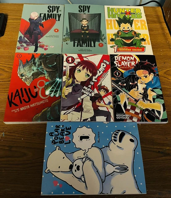 HUNTER HUNTER, DEMON Slayer, Kaiju, Spy Family, The Devil Is A Part