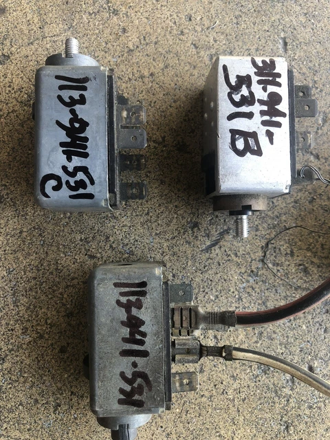 VW Volkswagen 1968-70 VW Bug Ghia T3 Headlight Switch OEM 311 941 531B No Dimmer