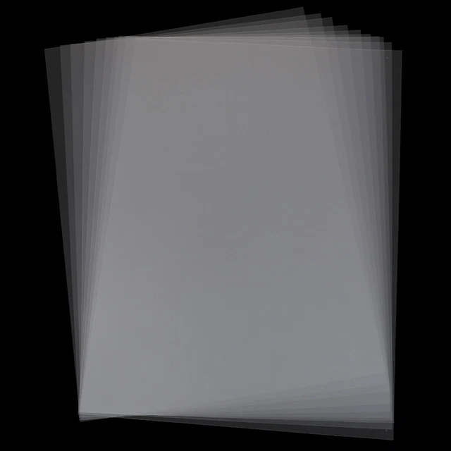 10pcs A4 Inkjet Laser Printing Transparency Film Photographic Paper PCB Ste#w#