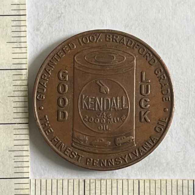 Kendall Pennsylvania Oil Good Luck Token Australasia   (3462275/X579)