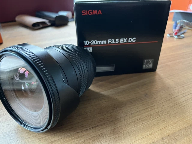Sigma 10 20 Mm F3 5 Ex Dc Hsm Objektiv SIGMA EX 10-20 mm F/3.5 HSM IF ASP DC Objektiv EUR 74,98 - PicClick DE