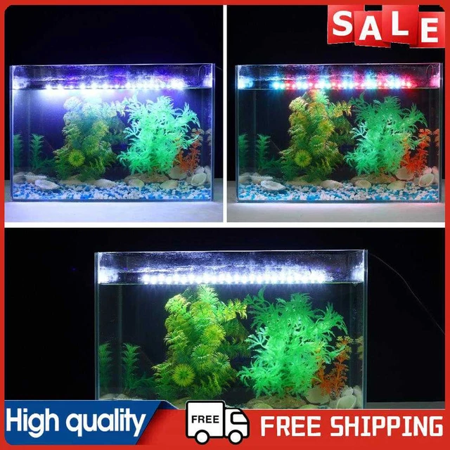 Luz LED para acuario sumergible barra de tiras de agua lámpara para iluminación de pecera