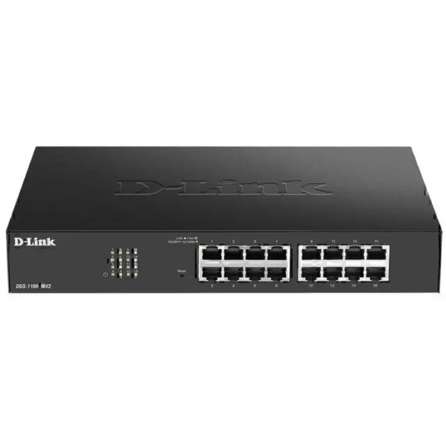 NEW D-Link 16-Port Gigabit Smart Managed Switch