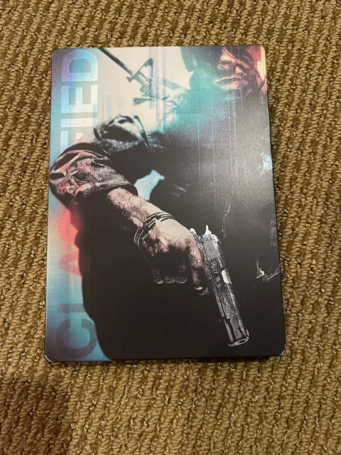 Call of Duty Black Ops Steelbook Xbox 360 Case and Game