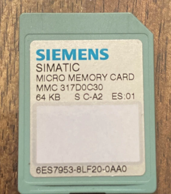 Siemens Simatic S7 Cpu 314C-2Dp 6Es7314-6Cf01-0Ab0 6Es7 314-6Cf01-0Ab0 8