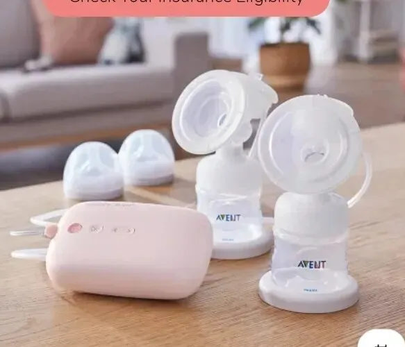 Philips Avent Double Electric Breast Pump Advanced New Open Box
