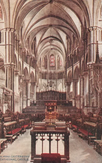 R328818 Canterbury. D. 45967. Cathedral Choir E. Celesque Series. Photochrom Co