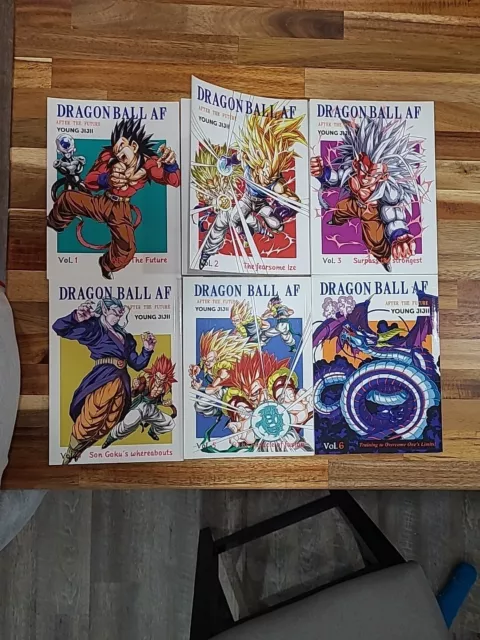 Dragon Ball AF Manga (English) Vol. 1-6