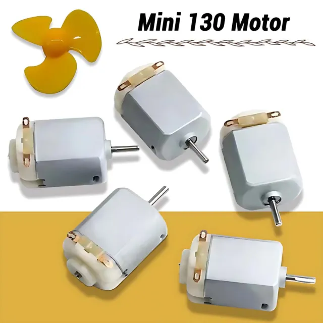 Mini130 Toy Motor Small Electric DC Motor 3V 16500-24000RPM Raspberry Pi
