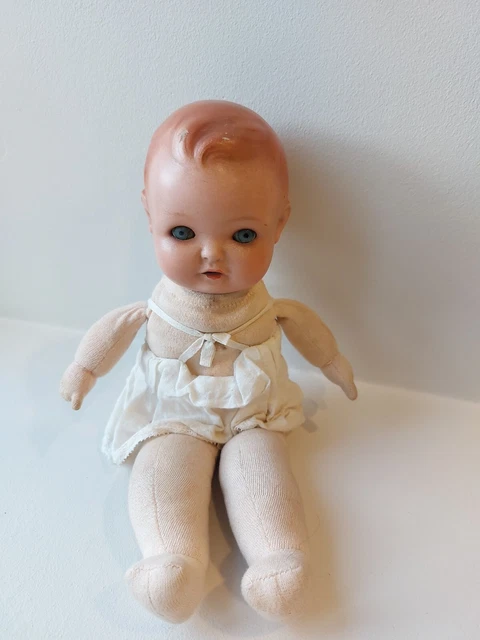 ANCIENNE POUPÉE RAYNAL 2 yeux riboulants 39 cm EUR 45,00 - FR