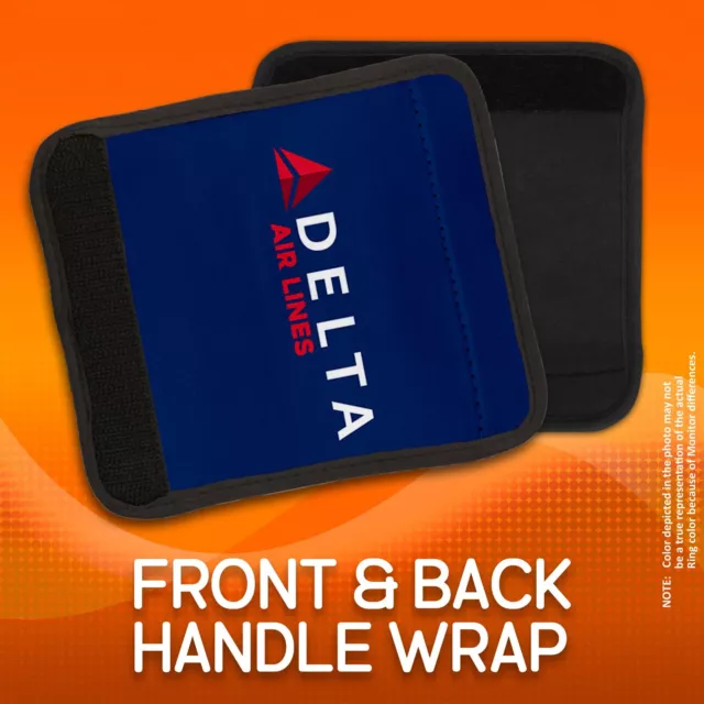 Delta Airline Luggage Handle Wrap ( Pack of 4 ) 3