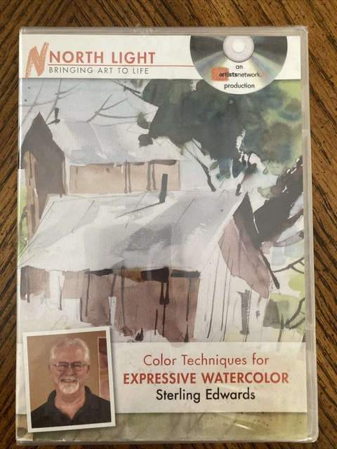 Sterling Edwards ""Técnica de color para acuarela expresiva"" taller de arte