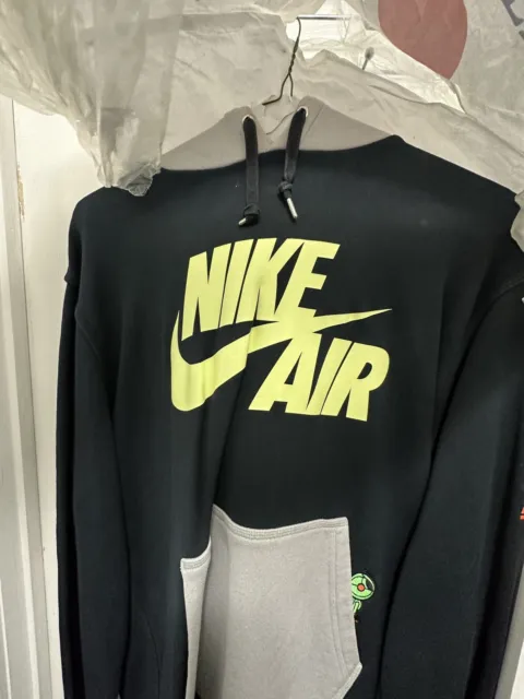 Nike Air Area 72 Raygun Hoodie Sweater All-Star Game Glow in Dark Rare Men's XL