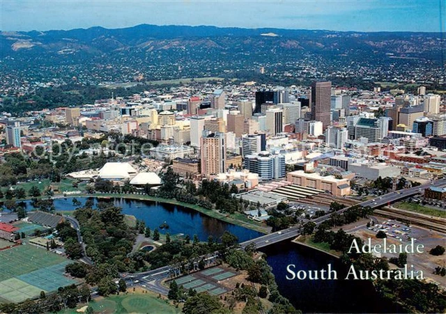 73861659 Adelaide Panorama of the city with River Torrens Adelaide
