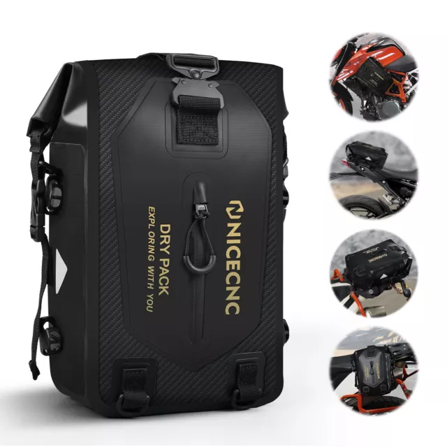 Motorcycle Frame Crash Bars Bag Waterproof Bag Bumper Repair Tool Placement Bag