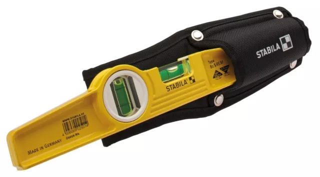 Stabila 81 S REM Rare Earth Magnetic Torpedo Boat Spirit Level 25cm With Pouch