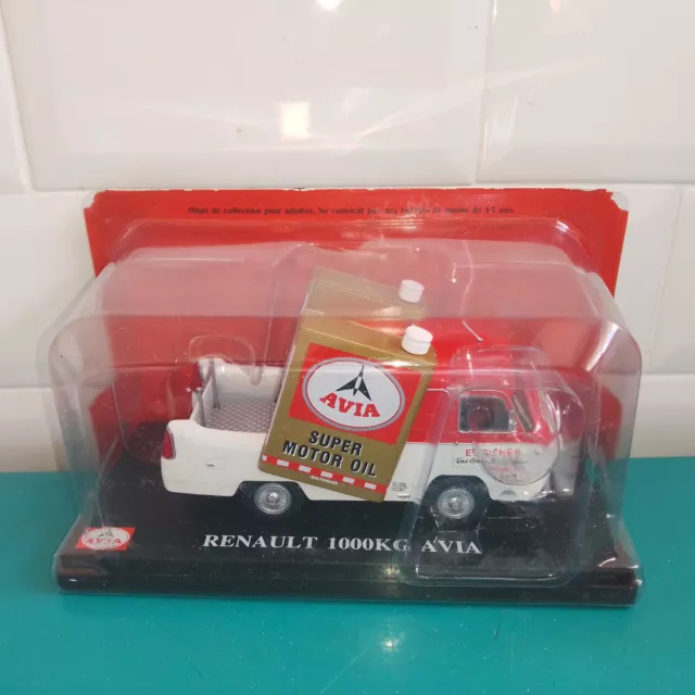2409231 1/43 véhicules publicitaires Auto + Hachette renault 1000kg AVIA