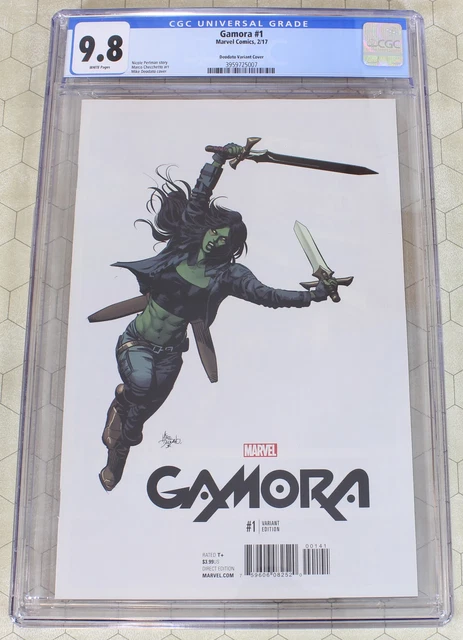 GAMORA #1 CGC 9.8 (2017) Deodato VARIANT cover (Marvel Comics)