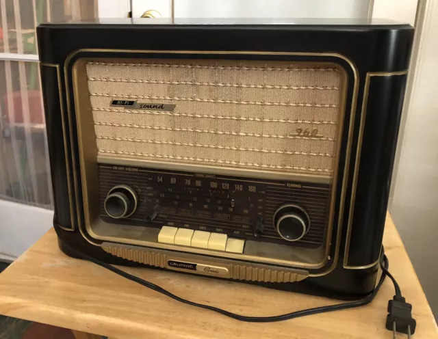 GRUNDIG CLASSIC 960 Anniversary Edition Am Fm Hi-Fi Shortwave Radio Aux ...