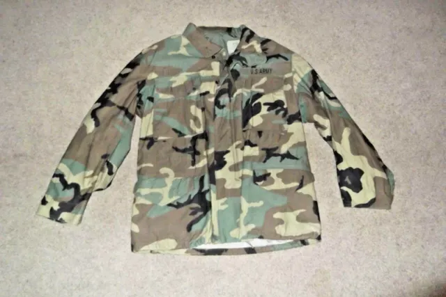 MILITARY BDU MEDIUM Short Field Jacket Camouflage US Army USAF USNavy ...