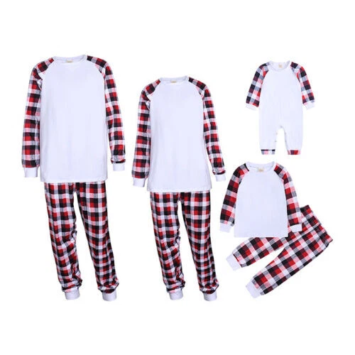 Family Matching Adult Kids Christmas Pyjamas Xmas Nightwear Pajamas Pjs Set New