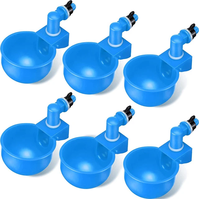Chicken Food Holder Automatic Easy Install Burr Free Easy Clean Chicken Waterer