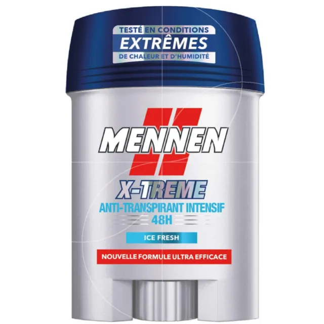 Mennen - Déodorant stick X-treme Ice fresh 48h - 50ml