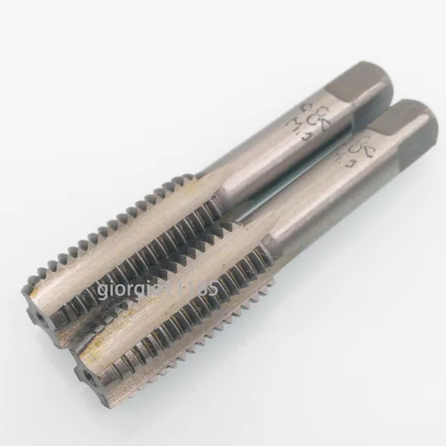 HSS 14mm x 2 Metric Taper & Plug Tap Right Hand Thread M14 x 2mm Pitch 2