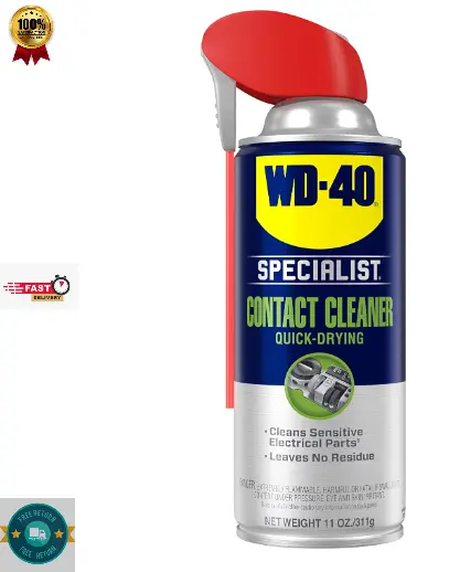 WD-40 Specialist Electrical Contact Cleaner Spray, remove away Dirt,Oil and Dust