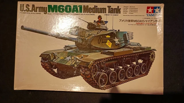 1/35 TAMIYA M60A1 U.S. Army Main Battle Tank gebaut+bemalt+gealtert EUR 15,99 - DE