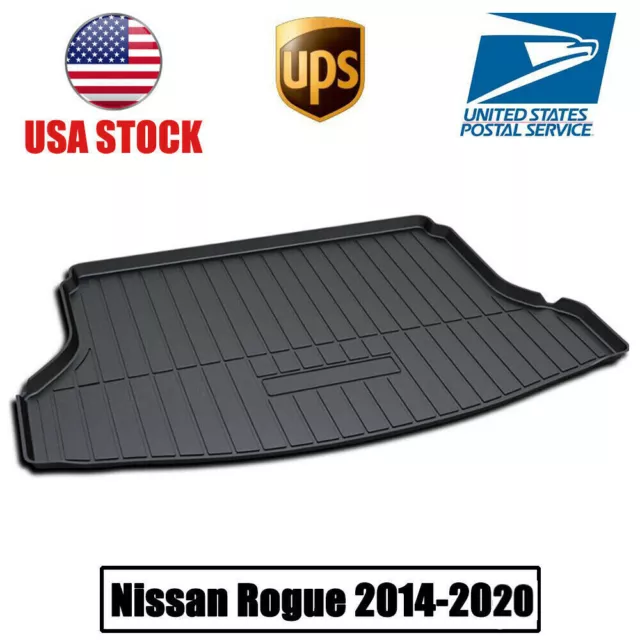 Easy to Clean TPO Cargo Carpet Trunk Mats Liner for 2014-2020 Nissan Rogue