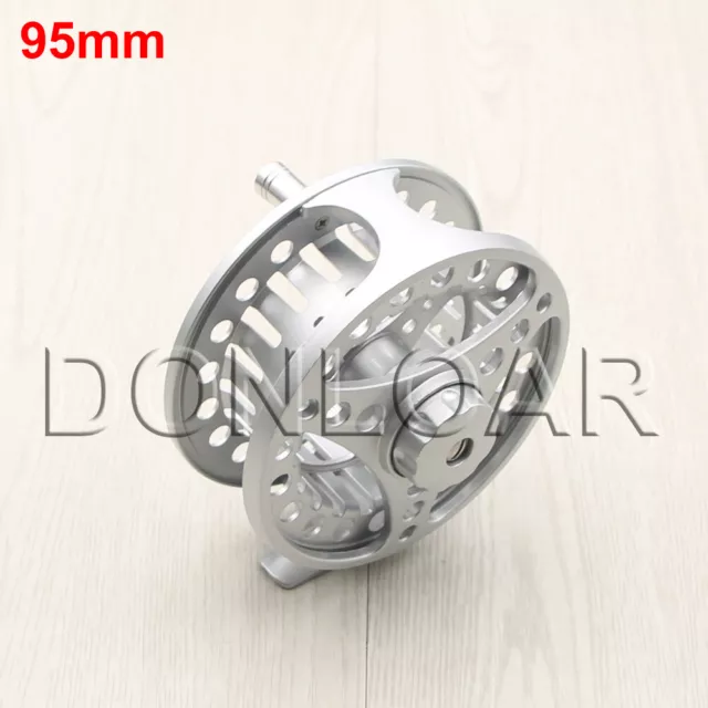 7/8 Aluminum Fly Fishing Reel Right or Left Handed 95mm Silver