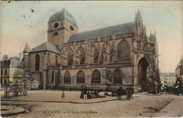CPA ALENCON-L'Eglise Notre Dame (29931)