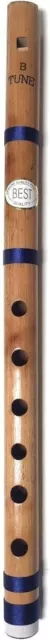 Beginners To Professional Indian Bamboo Flute Bansuri 14" Fipple