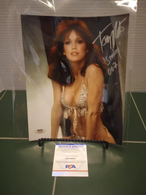 Tanya Roberts Signed Stacy 8x10 Photo  James Bond - A View to a Kill  PSA COA