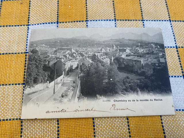 Photographes en Rhône-Alpes::Chambéry. - Vue générale et Dent du Nivolet