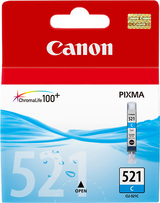 Originale Canon Cartuccia d'inchiostro ciano CLI-521c 2934B001