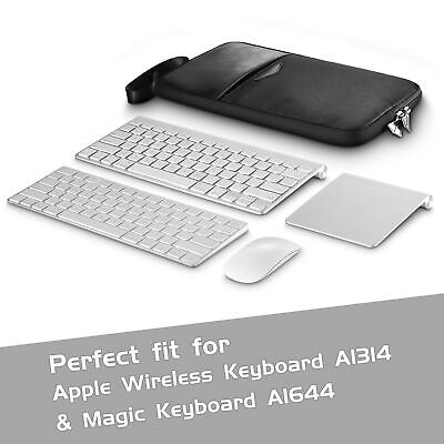 Bolsa de almacenamiento protectora de transporte de viajes con punzón de teclado impermeable para organización de teclado