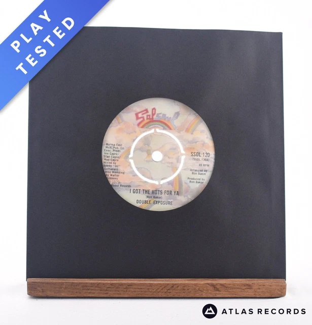 Double Exposure - I Got The Hots For Ya / Ten Percent - 7" Vinyl Record - VG+
