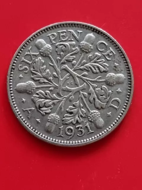 UK 1931 Sixpence