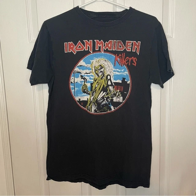 Official Iron Maiden T Shirt Senjutsu Trooper Killers Eddie Band Logo new Mens e
