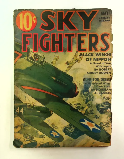 Sky Fighters Pulp May 1942 Vol. 27 #1 GD- 1.8