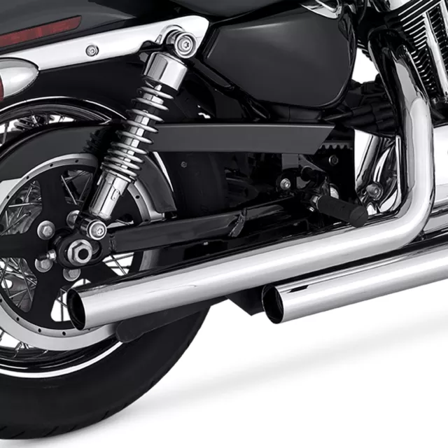 Vance & Hines Straightshots Chrome Exhaust System (17821)