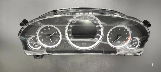 ORIGINAL MERCEDES BENZ Instrument Compteur de Vitesse 260 Km/H Classe E ...