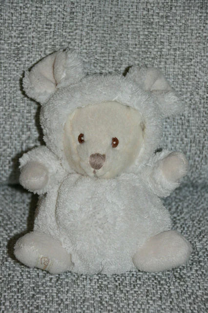 Bukowski Doudou Souris Deguise Lapin Ecru Blanc Beige Jamais Servi