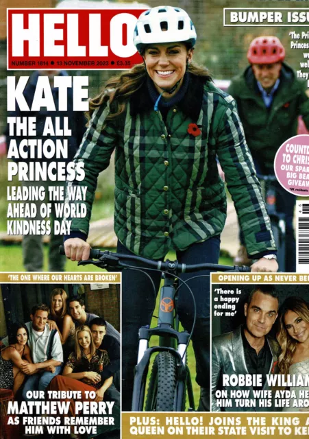 Hello! Magazine - No. 1814 - 13 NOV 2023 KATE THE ALL ACTION PRINCESS