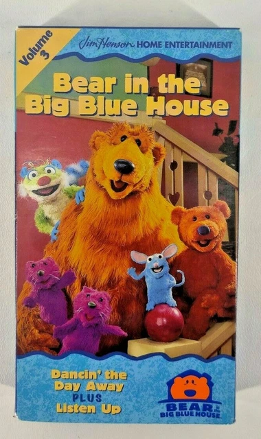 BEAR IN BIG blue house vhs Lot Of 3 Halloween, Volume 8 Dancin The Day ...