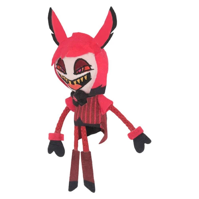 Peluche de Alastor de Hazbin Hotel: juguetes de peluche animados de 11,8 pulgadas para niños y niñas, regalo de cumpleaños. | en línea