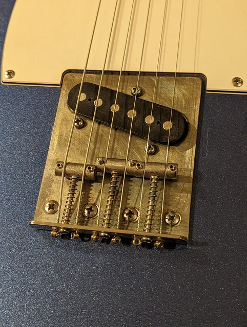 Telecaster Style Electric Guitar With Aged Hardware 4