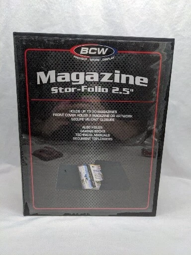 BCW Magazine Stor-Folio 2.5"